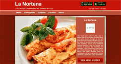 Desktop Screenshot of la-nortena.com